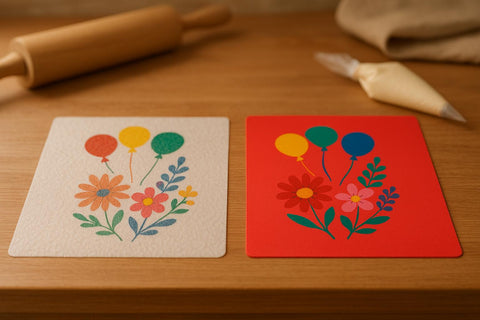 Printed Wafer Paper vs. Frosting Sheets: Which Edible Print Material is Right for You?