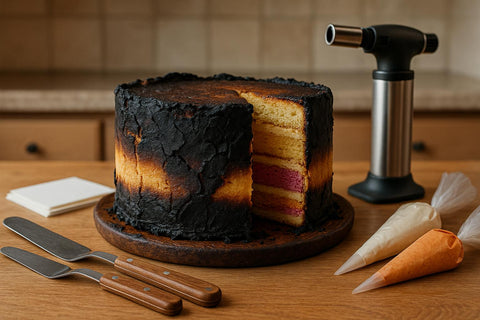Burn Cake Supplies in Los Angeles: Tools and Materials for Dramatic Cake Effects