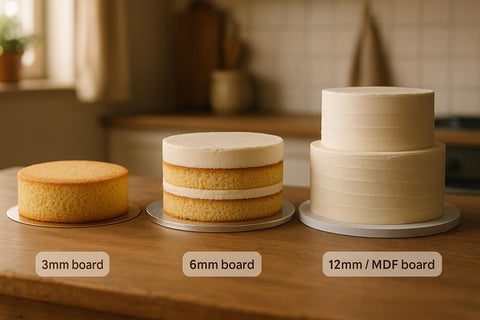 How to Match Cake Boards to Cake Weight