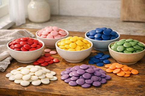 Complete Guide to Mercken's Colored Chocolate Wafers: Every Shade Explained