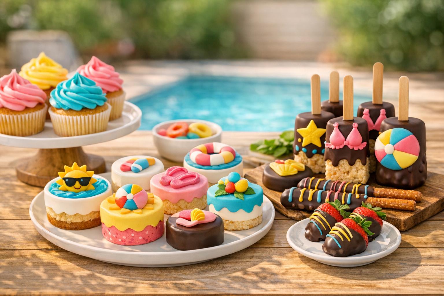 Summer Pool Party Treats: Heat-Resistant Decorating for Outdoor Fun ...
