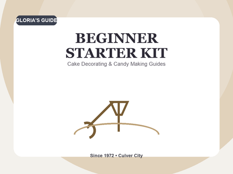 Beginner cake decorating starter kit cover image