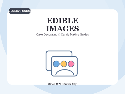 Edible image cake application guide cover image
