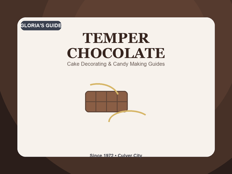 How to temper chocolate cover image