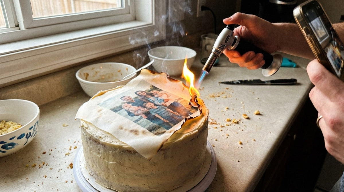 How to Make a Burn-Away Cake (Step-by-Step) – Gloria's Cake & Candy ...