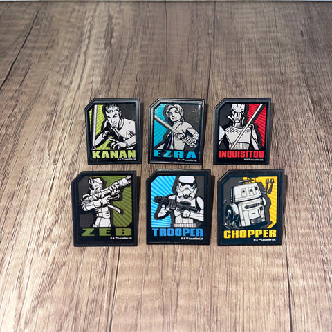 Star Wars Rebels Cupcake Rings (6 Pieces)
