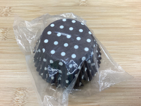 Brown W/Polka Dot Cupcake Liner (40/Pack)