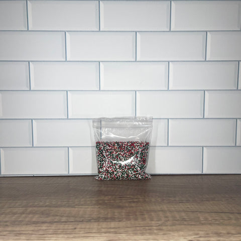 4 oz Holiday Nonpareils Mix