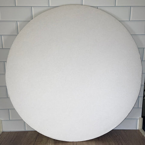 20 in. White Cake Board