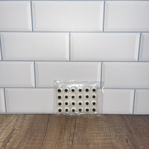 Medium-Large Eyes Shaped Sugar Decoration 24 pack