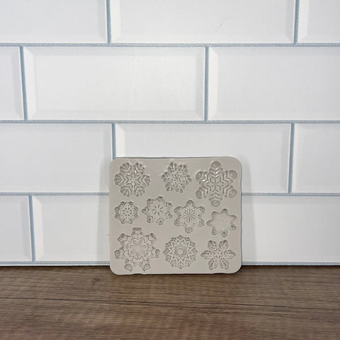 Snowflake silicone mold