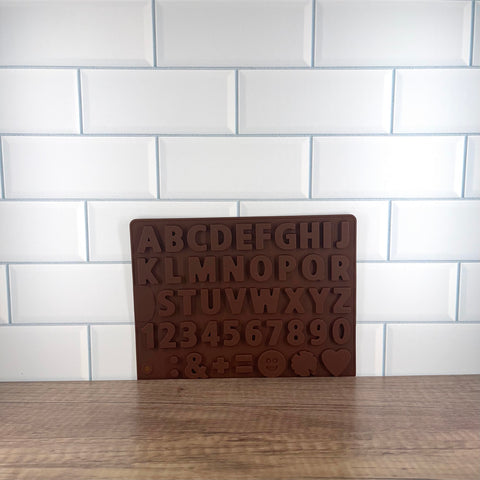 Letters & Numbers Silicone Mold