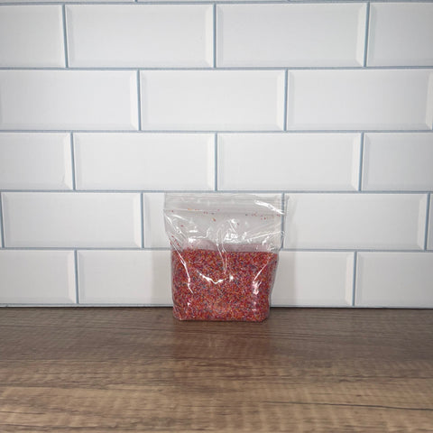 4 oz Rainbow Sanding Sugar