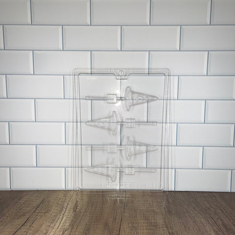 Witch Hat-Moon-Stars Lolly Chocolate Mold