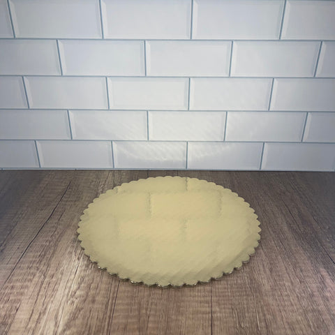 9 in. Gold Cake Board