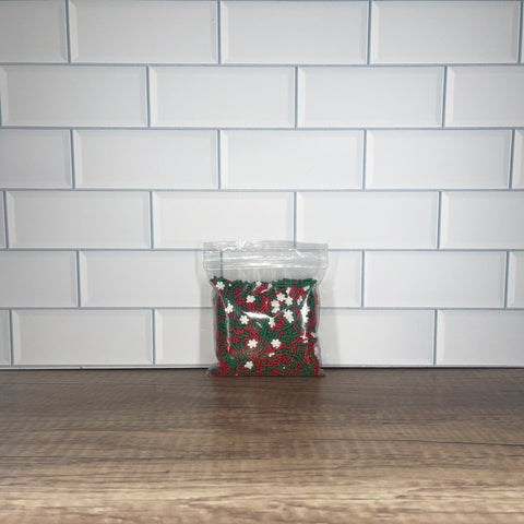 4 oz Fancy Mix Sprinkles Christmas