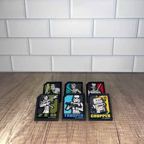 Star Wars Rebels Cupcake Rings (6 Pieces)