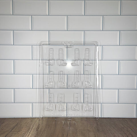 Witch Leg & Shoe Chocolate Mold