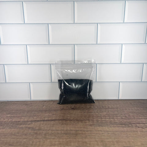 4 oz Black Sanding Sugar