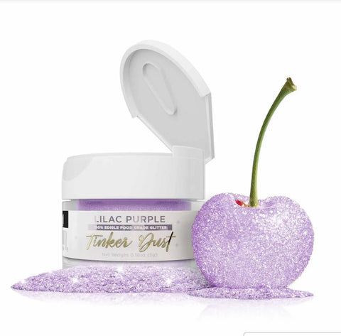 Edible Glitter Tinker Dust - Lilac Purple 5g