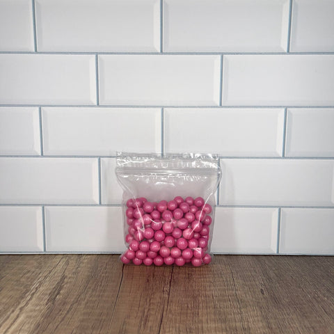 4 oz Shimmer Pink Chocolate Pearls
