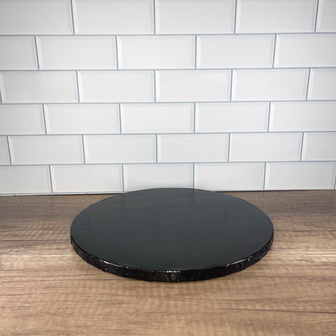 Round 10 in. Black Cake Drum