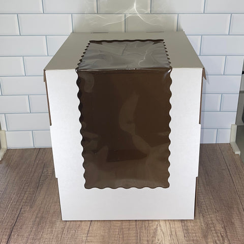 10x10x12 in. Tall Cake Waterfall Window Box