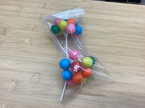 Large Color Balloon Picks (2 Piece)