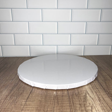 Round 10 in. White Cake Drum