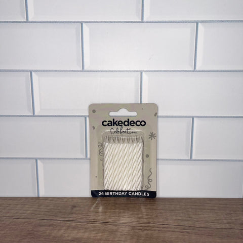 White Candles (24 Count)