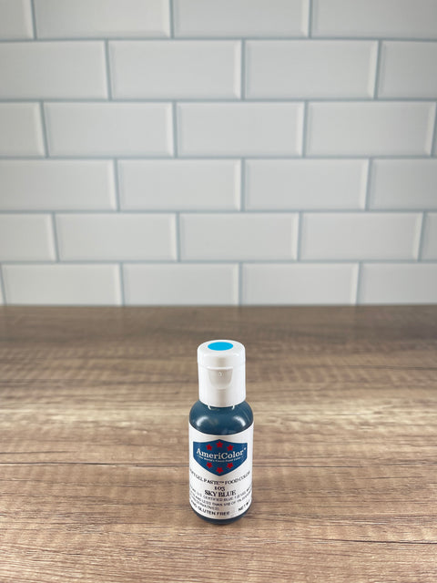 Sky Blue Gel Paste Food Color .75 oz