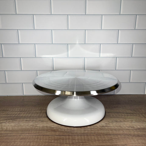 Metal Cake Turntable 10”