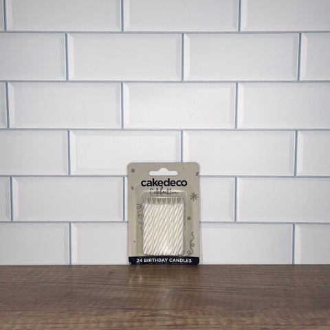 White Candles (24 Count)