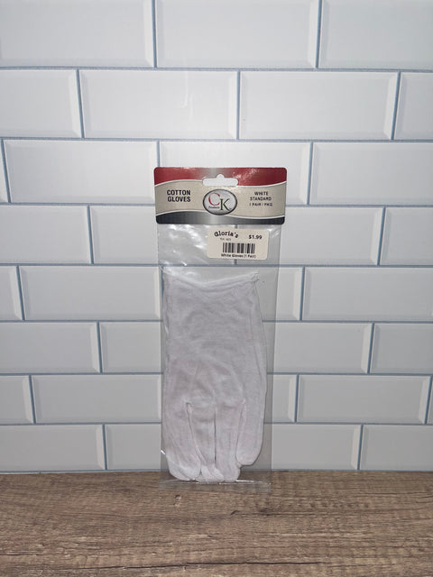 White Gloves (1 Pair)