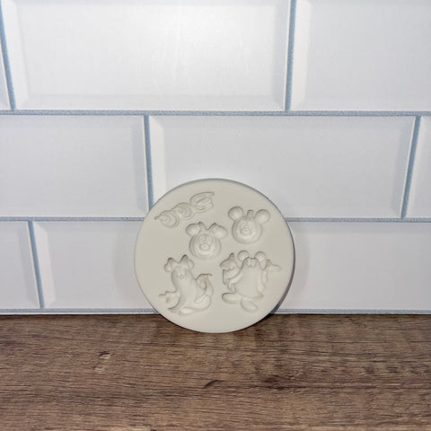 Halloween MickeyMinnie Silicone Mold