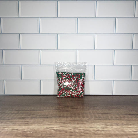 4 oz Holiday Christmas Sprinkle Mix