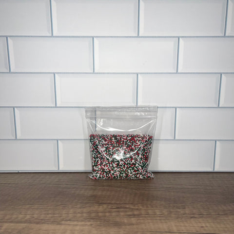 4 oz Holiday Nonpareils Mix