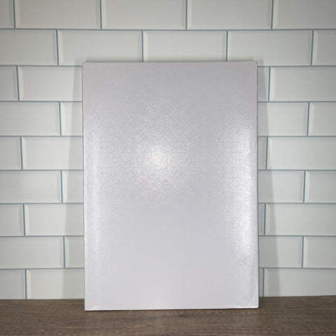 1/4 Sheet White Cake Drum